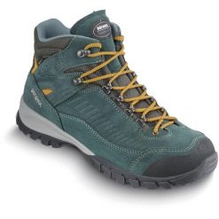 Buty trekkingowe męskie MEINDL Salo Mid GTX, z membraną Gore-Tex. Niebieskie trekkingi męskie MEINDL, z gore-texu, bez zapięcia. Za 1,199.90 zł.