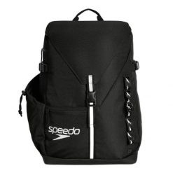 Plecak sportowy Speedo Pro Bag 45L. Czarne plecaki męskie Speedo, bez wzorów, z nylonu, sportowe. Za 319.00 zł.