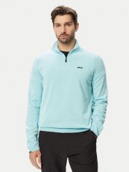 BOSS Sweter KN Ever 50556146 Niebieski jasny Regular Fit. Niebieskie swetry męskie Boss, l, bez wzorów, z bawełny, bez kołnierzyka, bez ramiączek. Za 679.99 zł.