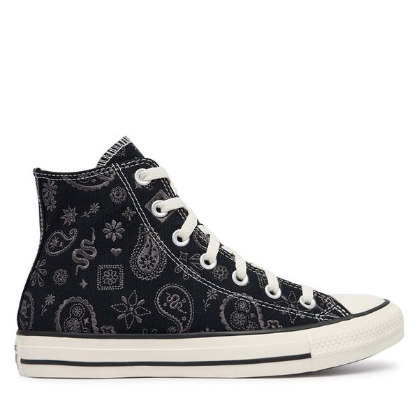 Trampki Converse. Czarne trampki i tenisówki damskie Converse, bez wzorów, bez zapięcia. Za 379.99 zł.