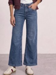 Street One Dżinsy z szerokimi nogawkami Kobiety Bawełna niebieski, 34-30. Niebieskie jeansy damskie Street One, bez wzorów, z bawełny, street. Za 299.95 zł.