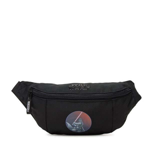 Nerka Star Wars. Czarne saszetki i nerki męskie Star Wars, bez wzorów. Za 79.99 zł.