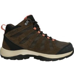 Buty Trekkingowe Damskie Columbia Redmond III Mid Waterproof. Brązowe obuwie trekkingowe damskie Columbia, bez zapięcia. W wyprzedaży za 376.75 zł.
