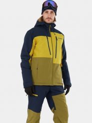 Kurtka Narciarska Męska Fundango Atlas Allmountain. Niebieskie kurtki sportowe męskie FUNDANGO, na zimę, m, bez wzorów, z materiału, bez kaptura, narciarskie. Za 599.00 zł.
