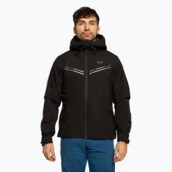 Kurtka narciarska męska Helly Hansen Alpine Insulated. Czarne kurtki sportowe męskie Helly Hansen, na zimę, m, bez wzorów, bez kaptura, narciarskie. Za 839.99 zł.