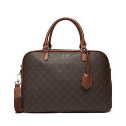 Torba na laptopa Nine West. Brązowe torby na laptopa damskie Nine West, bez wzorów. Za 289.99 zł.
