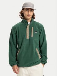 Quiksilver Polar No Destination EQYPF03072 Zielony Regular Fit. Zielone bluzy sportowe męskie Quiksilver, l, bez wzorów, z polaru, bez kaptura. Za 189.99 zł.