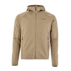 Bluza polarowa męska Marmot Leconte Full Zip Hoody. Brązowe bluzy sportowe męskie Marmot, m, bez wzorów, z polaru, bez kaptura. Za 309.99 zł.