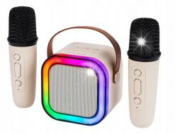 Głośnik Blow PRZENOŚNY GŁOŚNIK KARAOKE RGB 2 MIKROFONY USB SD MINI JACK BLUETOOTH ZESTAW. Głośniki przenośne Blow. Za 99.00 zł.