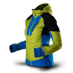 Kurtka Trimm MAROLA. Niebieskie kurtki sportowe damskie TRIMM, na zimę, bez wzorów, bez ramiączek, bez kaptura, narciarskie. W wyprzedaży za 315.00 zł.