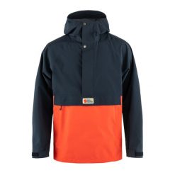 Kurtka przeciwdeszczowa męska Fjallraven Vardag Hydratic Anorak. Zielone kurtki męskie Fjällräven, m, bez wzorów, sportowe, bez kaptura. Za 949.99 zł.