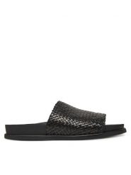 Vagabond Shoemakers Klapki Effie 5922-125-20 Czarny. Czarne klapki damskie Vagabond Shoemakers, bez wzorów, ze skóry, bez obcasa, bez zapięcia. Za 349.99 zł.