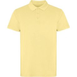 Koszulka Polo Z Krótkim Rękawem Dla Dorosłych Unisex Cobain. Żółte bluzki damskie ROLY, bez wzorów, sportowe, bez kołnierzyka, bez ramiączek. Za 78.99 zł.