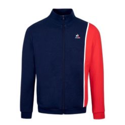 Bluza zapinana na zamek błyskawiczny Le Coq Sportif Saison 1 N°1. Białe bluzy męskie le coq sportif, s, bez wzorów, sportowe, bez ramiączek, bez kaptura. Za 426.25 zł.