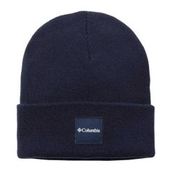 Ciężka Czapka Trekkingowa Typu Beanie Dla Dorosłych, Unisex, W Stylu Miejskim. Niebieskie czapki damskie Columbia, bez wzorów, z materiału. Za 59.99 zł.