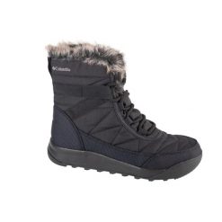 Buty zimowe damskie, Minx Shorty IV. Brązowe obuwie trekkingowe damskie Columbia, bez zapięcia. Za 319.99 zł.