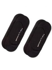 Tommy Hilfiger Stopki 343025001 Czarny. Czarne skarpety męskie Tommy Hilfiger, bez wzorów, z materiału. Za 49.99 zł.