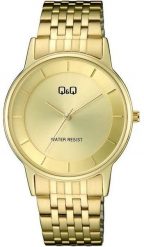 Zegarek Q&Q C62A-003P męski klasyczny złota tarcza i indeksy . Żółte zegarki męskie Q&Q, bez wzorów, złote. Za 139.00 zł.