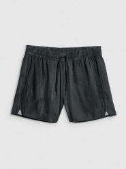 4F Spodenki plażowe boardshorty męskie - czarne L. Czarne szorty męskie 4F, bez wzorów, z materiału. Za 99.99 zł.