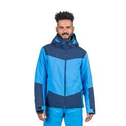 Kurtka narciarska męska Rossignol Wispile. Niebieskie kurtki sportowe męskie Rossignol, na zimę, m, bez wzorów, bez kaptura, narciarskie. Za 1,329.00 zł.