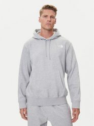 The North Face Bluza Essential NF0A89ES Szary Regular Fit. Szare bluzy męskie The North Face, l, bez wzorów, z bawełny, bez ramiączek, bez kaptura. Za 329.99 zł.