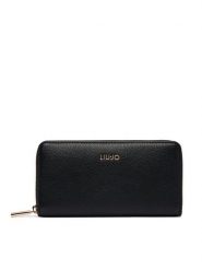 Liu Jo Portfel AF6170 E1019 Czarny. Czarne portfele damskie Liu Jo, ze skóry. Za 249.99 zł.