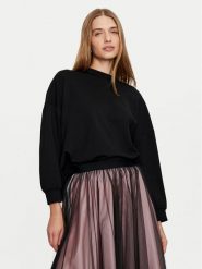 Imperial Bluza FG94IHZ Czarny Loose Fit. Czarne bluzy damskie Imperial, s, bez wzorów, z wiskozy, bez ramiączek, bez kaptura. Za 209.99 zł.