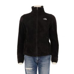 Damska czarna bluza polarowa Osito TNF. Czarne bluzy damskie The North Face, l, bez wzorów, z materiału, eleganckie, bez ramiączek, bez kaptura. Za 212.96 zł.