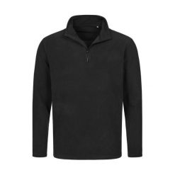 Męska Bluza Polarowa Z Zamkiem Błyskawicznym. Czarne bluzy sportowe męskie Stedman, na zimę, m, bez wzorów, z polaru, bez kaptura. Za 91.99 zł.