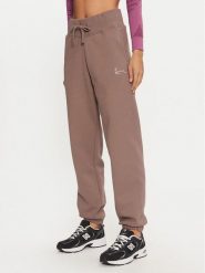 Karl Kani Spodnie dresowe Small Signature 61030014 Beżowy Relaxed Fit. Brązowe spodnie dresowe damskie Karl Kani, bez wzorów, z bawełny. Za 199.99 zł.