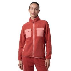 Damska trekkingowa kurtka polarowa Siroko Carezza-W Brick. Czerwone kurtki sportowe damskie SIROKO, na zimę, xs, bez wzorów, z polaru, bez ramiączek, bez kaptura, trekkingowe. Za 280.00 zł.