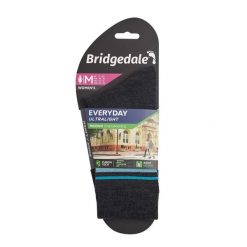 Skarpety do turystyki damskieBridgedale EVERYDAY UL END LD. Czarne skarpetki damskie Bridgedale, bez wzorów. Za 55.99 zł.
