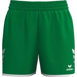 Szorty bez podszewki damskie Erima Wings. Zielone szorty damskie Erima, bez wzorów, z materiału. Za 123.50 zł.