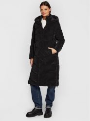 CMP Płaszcz zimowy 32K3106 Czarny Regular Fit. Czarne płaszcze damskie CMP, na zimę, bez wzorów, z syntetyku, bez kołnierzyka, bez kaptura. Za 599.99 zł.