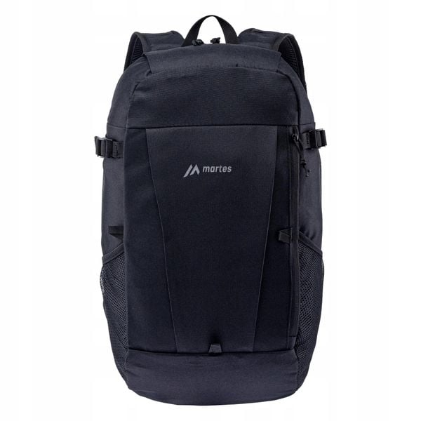 Plecak 20 L Borr. Czarne plecaki męskie MARTES, bez wzorów, z materiału. Za 124.99 zł.