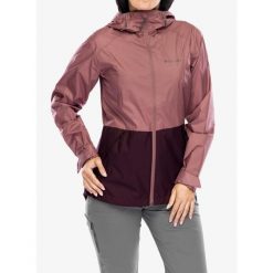 Kurtka membranowa damska Columbia Inner Limits III Jacket. Czerwone kurtki sportowe damskie Columbia, bez wzorów, bez ramiączek, bez kaptura, trekkingowe. Za 309.00 zł.