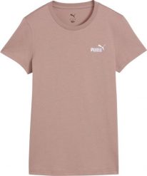 Puma Koszulka damska Puma ESS Small No.1 Logo Tee(s) brudny róż 682373 86 M. Czerwone bluzki damskie Puma, m, bez wzorów, bez kołnierzyka, bez ramiączek. Za 96.11 zł.