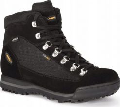 Buty trekkingowe damskie Buty ultralight gtx-black-black-uk 5 (38). Czarne obuwie trekkingowe damskie NoName, bez zapięcia. Za 646.22 zł.