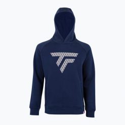 Bluza Tecnifibre Fleece Hoodie. Niebieskie bluzy męskie TECNIFIBRE, bez wzorów, bez kaptura, tenisowe. Za 407.00 zł.