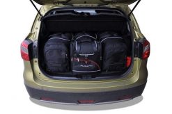 Torby Do Bagażnika Suzuki Sx4 S-Cross 2013-2021 4Szt Kjust. Czarne torby podróżne damskie KJUST, bez wzorów, z kauczuku. Za 1,203.00 zł.