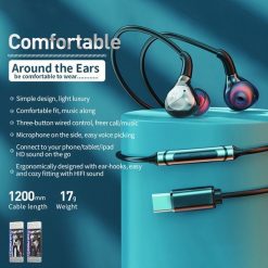Słuchawki Wekome WEKOME YC06 Blackin Series - Słuchawki przewodowe HiFi jack 3,5 mm (Biały). Białe słuchawki dokanałowe Wekome. Za 41.39 zł.