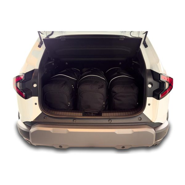 Torby Do Bagażnika Dacia Duster 2024+ 3Szt Kjust. Czarne torby podróżne damskie KJUST, bez wzorów. Za 1,140.00 zł.