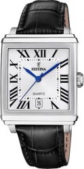 Zegarek Festina Zegarek męski Festina F20681-1 czarny. Czarne zegarki męskie Festina, bez wzorów. Za 415.00 zł.