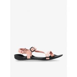Sandały turystyczne damskie Xero Shoes Z-Trek. Czarne sandały damskie XERO SHOES, bez wzorów, bez obcasa, bez zapięcia. Za 230.99 zł.
