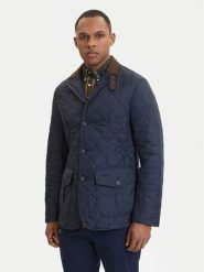 Barbour Kurtka przejściowa Quilted MQU0559NY91 Granatowy Regular Fit. Niebieskie kurtki męskie Barbour, l, bez wzorów, z syntetyku, bez kaptura. Za 1,089.00 zł.