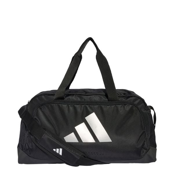 Damska torba adidas Defender Duffle S. Białe torby na laptopa damskie Adidas, bez wzorów, z materiału, małe, z nadrukiem. Za 149.00 zł.