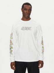Element Bluza ELYZT00514 Biały Regular Fit. Białe bluzy męskie Element, m, bez wzorów, z bawełny, bez ramiączek, bez kaptura. Za 119.99 zł.