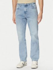 Guess Jeansy M6GA31 D0779 Niebieski jasny Straight Fit. Niebieskie jeansy męskie Guess, z bawełny. Za 434.99 zł.