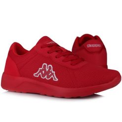 Buty męskie sportowe do chodzenia KAPPA TUNES. Czerwone buty sportowe męskie Kappa, bez wzorów, bez zapięcia, trekkingowe. W wyprzedaży za 119.00 zł.