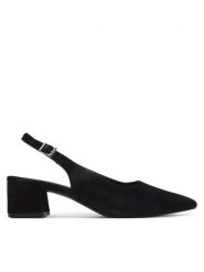 Vagabond Shoemakers Czółenka Marta 5928-140-20 Czarny. Czarne czółenka damskie Vagabond Shoemakers, bez wzorów, ze skóry, bez obcasa, bez zapięcia. Za 539.99 zł.